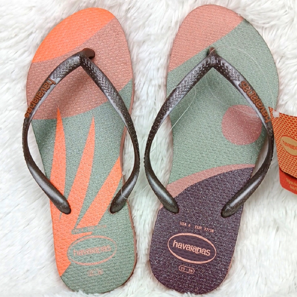 Havaianas Slim Palette Glow Crocus Rose